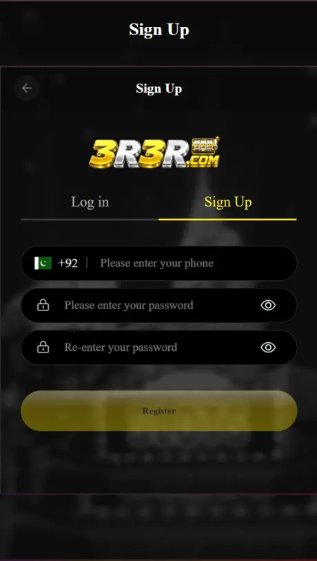 3R3R Game Login