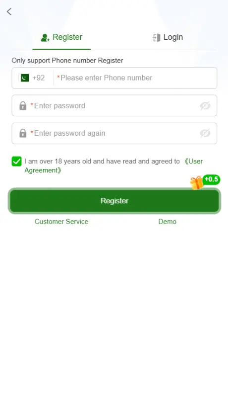 GM7 Game Login
