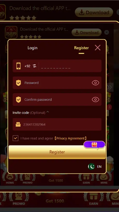 ISB10 Game Login