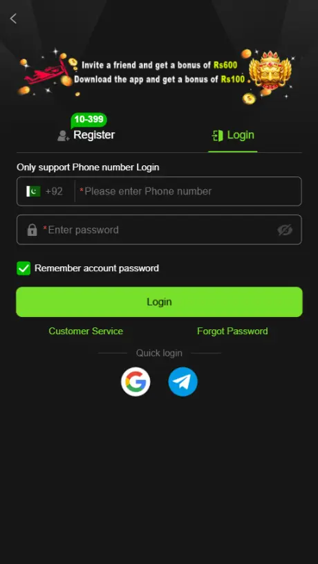 Login VK999 Game