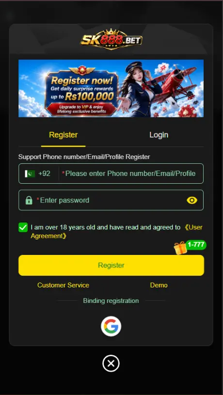 SK888 Game Login