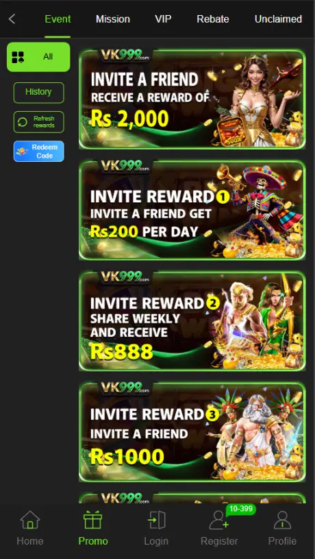 VK999 Game Promo
