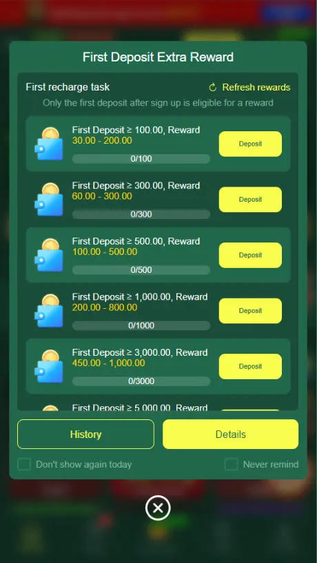ZK777 Game Deposit