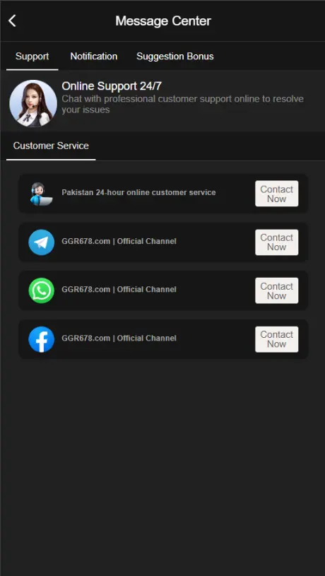 GGR678 Game Help Center