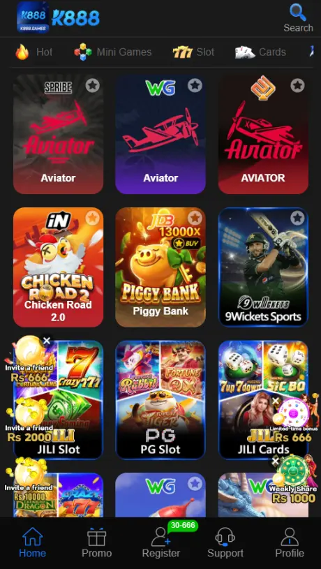 K888 Game Overview