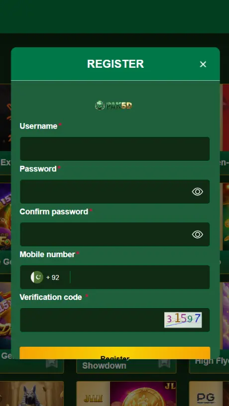 Pak5D Game Login