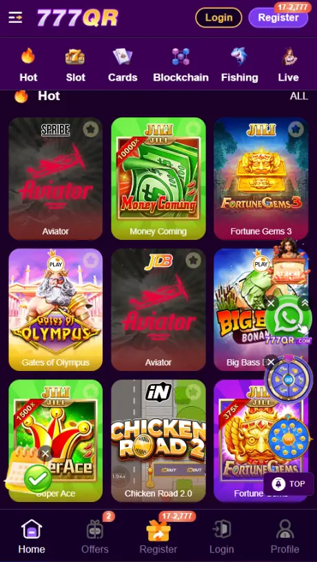 777QR Game Overview