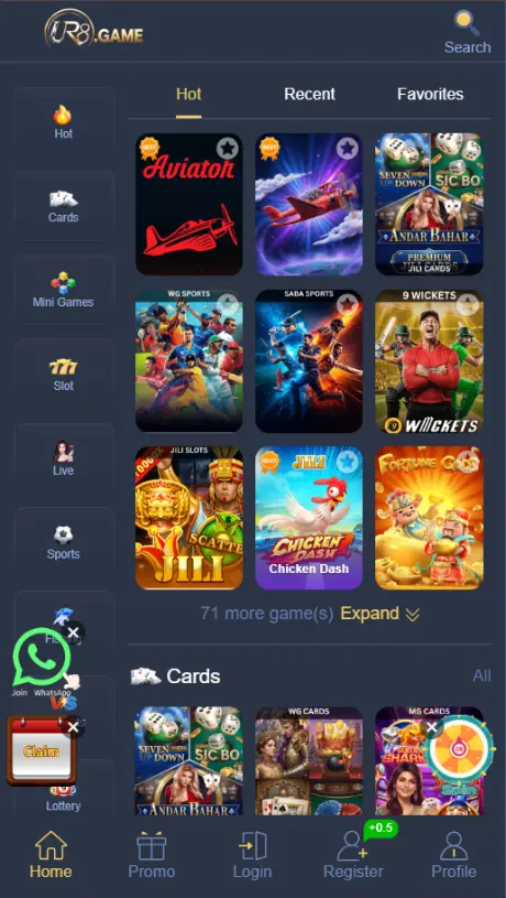 UR8 Game Overview